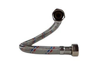 WĄŻ-WĘŻYK DN13 NAK-NAK 1/2''x1/2'' DŁ 70cm