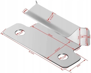 НАБОР из 4x НАСТОЛЬНЫХ ЗАЖИМОВ ДЛЯ ЗЕРКАЛА - ENDER 3 5 V2