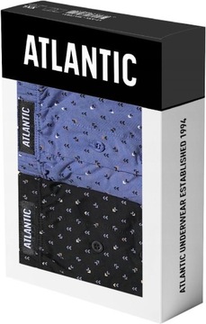 ATLANTIC LUŹNE BOKSERKI MĘSKIE SZORTY 2MBX013 *S*