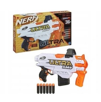 Hasbro Nerf Ultra AMP Blaster + 6 дротиков