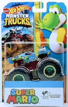 Super Mario YOSHI Truck Hot Wheels Monster Trucks