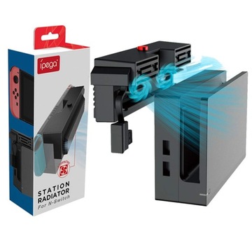 2X WENTYLATOR CHŁODZĄCA STOJAK DO NINTENDO SWITCH