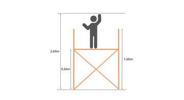 КОМПАКТНЫЕ АЛЮМИНИЕВЫЕ ЛЕСА 2,6 м