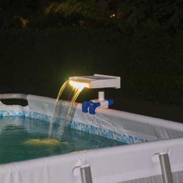 Каскадное светодиодное освещение водопада Bestway 58619