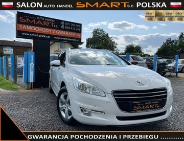 Peugeot 508 I Sedan 1.6 THP 156KM 2012 Peugeot 508 SW Bezwypadek/ Serwis/ Panorama/