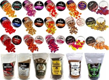 Zestaw Method Feeder OSMO Wafters Pellet Zanęta 21 el.