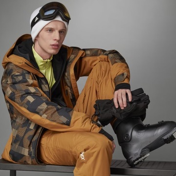 KURTKA MĘSKA SNOWBOARDOWA NARCIARSKA WODOODPORNA ADIDAS TERREX PRIMALOFT XL