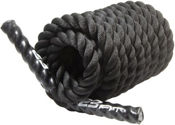 Скакалка CrossFit Battle Rope тренировочная 9м 38мм 7кг