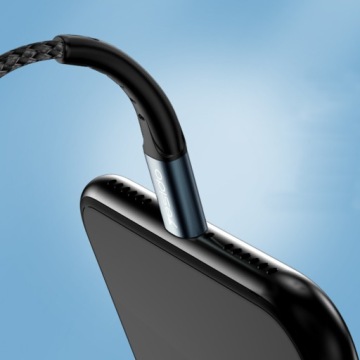 Кабель USB Lightning 2.4A для Iphone 200 см в оплетке