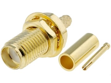 Wtyk antenowy SMA-B prosty; CONN.07
