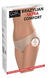 3 ТРУСИКА GATTA BRAZILIAN ULTRA COMFORT, ЧЕРНЫЕ S