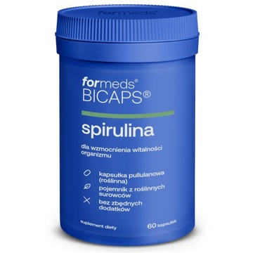 Formeds BICAPS SPIRULINA HAWAJSKA CZYSTA 60 kaps