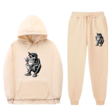 Повседневный модный комплект спортивных толстовок