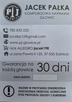 HLAVA VW TRANSPORTER T3 GOLF 1.6 D