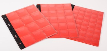 SCHULZ Альбом для монет разных размеров на 221 монету. Черный