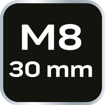 Шлицевой наконечник M8 x 30 мм S2 x 2 шт. NEO 10-900