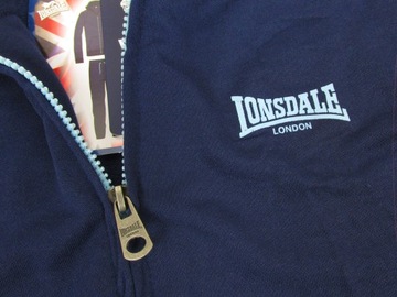Lonsdale Kompletny dres bluza spodnie bawełna 2XL