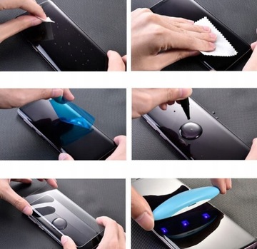 MOCOLO УФ ЗАКАЛЕННОЕ СТЕКЛО + ЛАМПА ДЛЯ SAMSUNG S10