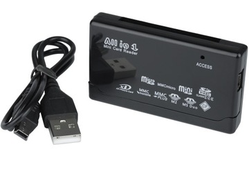 КАРТРИДЕР USB SD SDHC SDXC MICRO MS CF XD MMC