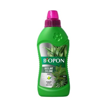 BIOPON NAWÓZ PŁYNNY DO ROŚLIN ZIELONYCH 0,5 L