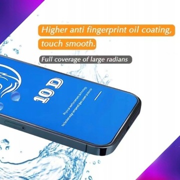 Защитное стекло из закаленного стекла 10D для Motorola Edge 30 Fusion