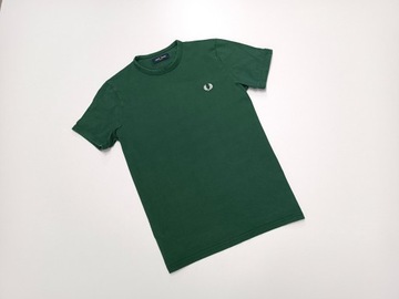 FRED PERRY ORYGINALNY BAWEŁNIANY T-SHIRT r. S