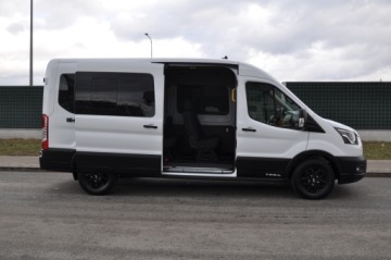Ford Transit VIII 2021 FORD TRANSIT L3H2 8 os TRAIL AUTOMAT 2.0 170 KM SALON PL Bezwypadkowy I Wł, zdjęcie 3