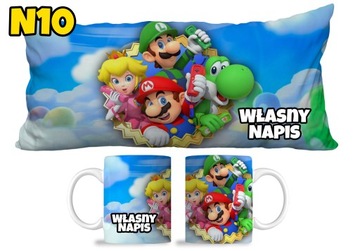НАБОР КРУЖКИ И ПОДУШЕК SUPER MARIO LUIGI NINTENDO