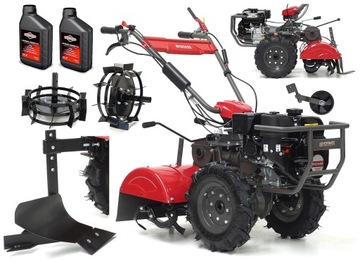 GLEBOGRYZARKA Hortmasz 7.0 KM HGS X620N + PŁUG Max