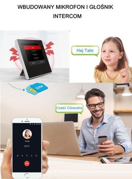 Zestaw Alarmowy Od AlarmZone Tuya Smart Wi-Fi GSM P70-4G/LTE