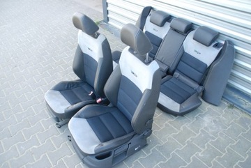 SKODA OCTAVIA II HB VRS СИДЕНЬЕ Л/П