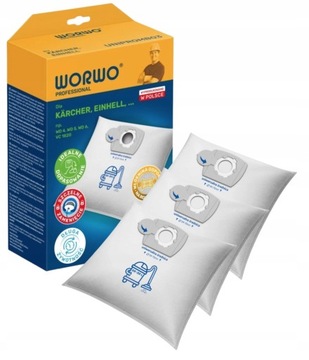 Worki do odkurzacza Karcher UNIPROMB03K Worwo 3szt