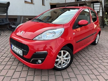 Peugeot 107 Hatchback 5d Facelifting 2012 1.0 VTI 68KM 2013 Peugeot 107 TYLKO 89tyśkm 1WŁAŚCICIEL 13 Lift KLIMA 5D IDEAŁ LED Urban Move, zdjęcie 19