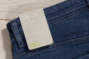 ADIDAS NEO NOWE SPODNIE SKINNY RURKI 26/32