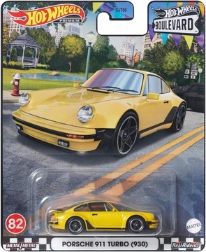 HOT WHEELS PREMIUM 1:64 PORSCHE 911 TURBO (930) BOULEVARD #82