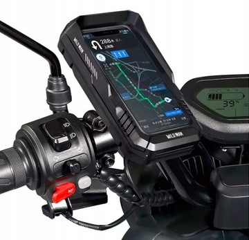 UCHWYT WODOODPORNY MOTOCYKLOWY NA TELEFON MOTOCYKL ROWER QUADA SKUTER IPX6