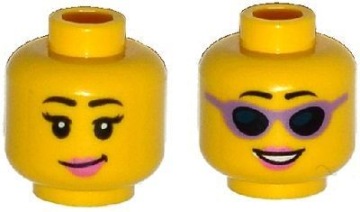 LEGO GŁOWA GŁÓWKA DO FIGURKI NR 3626cpb1277