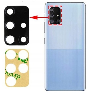 СТЕКЛО КАМЕРЫ НОВОЕ Samsung Galaxy A71 A715