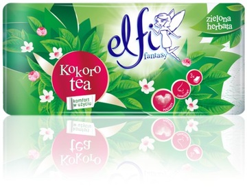 Papier toaletowy ELFI Kokoro tea 3w 8 rolek