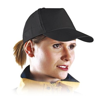 Czapka Golfówka Drelichowa z Daszkiem Regulowana Unisex CZAR