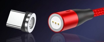 МАГНИТНЫЙ КАБЕЛЬ 2М MICRO USB ЗАРЯДКА 5А + ДАННЫЕ