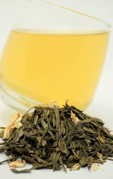 JAŚMINOWA 100 g herbata zielona SENCHA delikatna