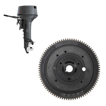 Маховик электростартера 66T 85550 00 для подвесного мотора 40XMH E40XMH 40HP