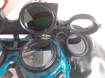 Кожаный сварочный козырек, очки fi 50/капюшон сварщика сварщика