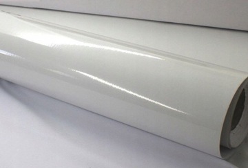 БЕЛАЯ ПЛЕНОЧНАЯ ОБЛИЦОВКА БЕЛАЯ ГЛЯНЦЕВАЯ 152см HQ