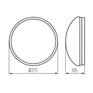 Светильник с датчиком движения PIRES DL-60O
