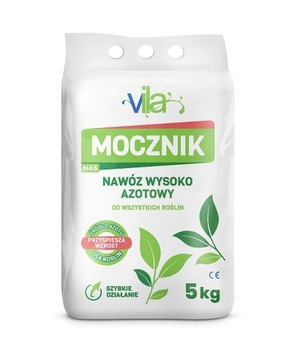 Nawóz Mocznik N46 5kg azotowy pod trawnik warzywa