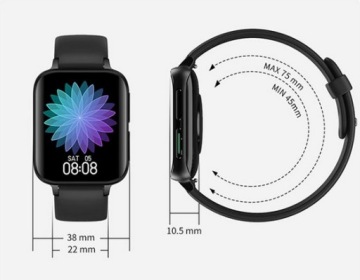 T2546 Умные часы Watchmark Smartone черный