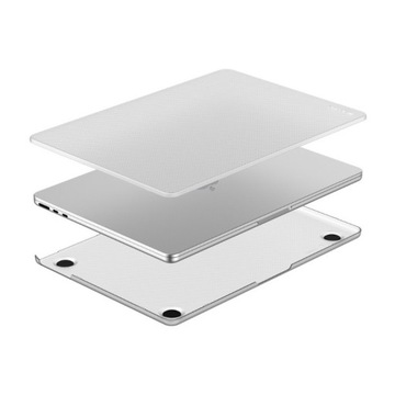 Жесткий чехол Incase — чехол для MacBook Air 13,6 дюйма M2 (2022 г.) (Dots/Clea