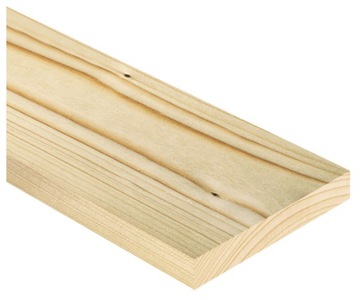 Фреза четвертькруглая вогнутая HSS 120x40x20/R=15 левая